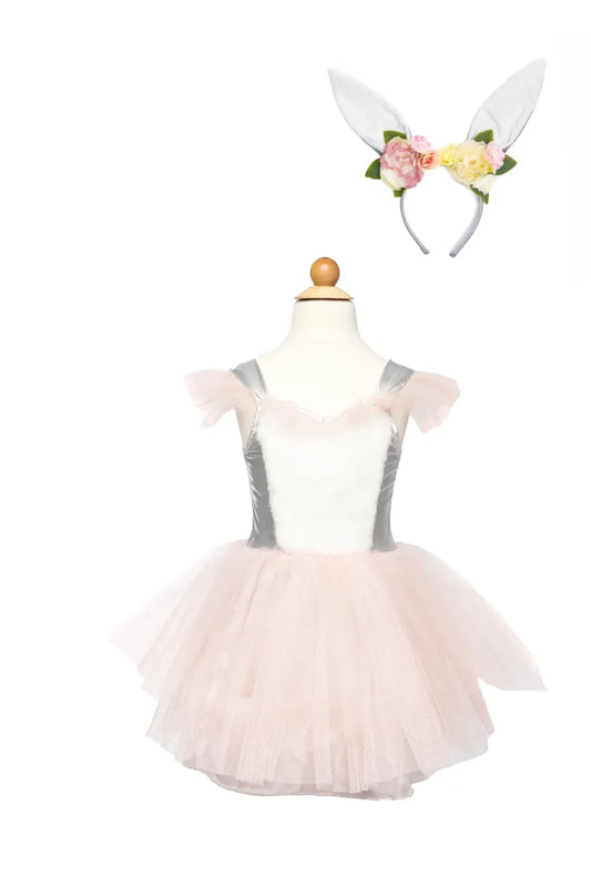 Great Pretenders Woodland Bunny Dress & Headpiece 5-6
