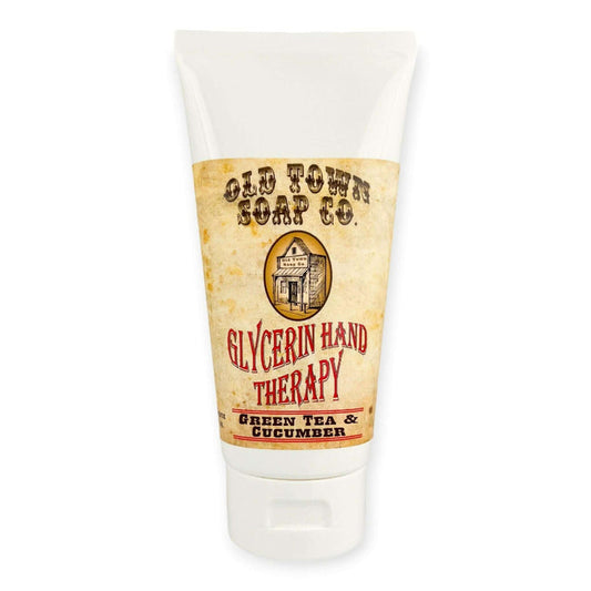 Green Tea & Cucumber 6oz Glycerin Hand Therapy - Old Town Soap Co.