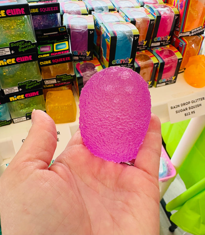 Gumdrop Textured Solid Squish Toy