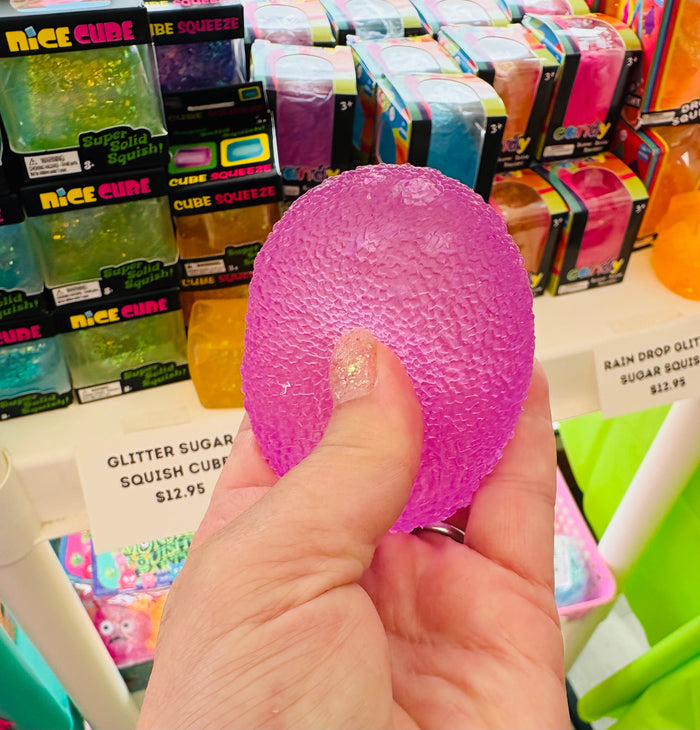Gumdrop Textured Solid Squish Toy