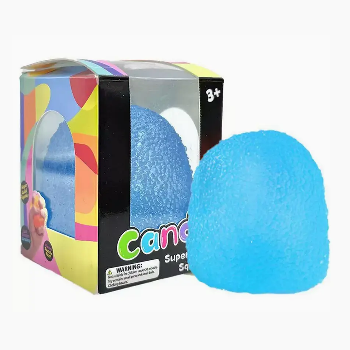 Gumdrop Textured Solid Squish Toy