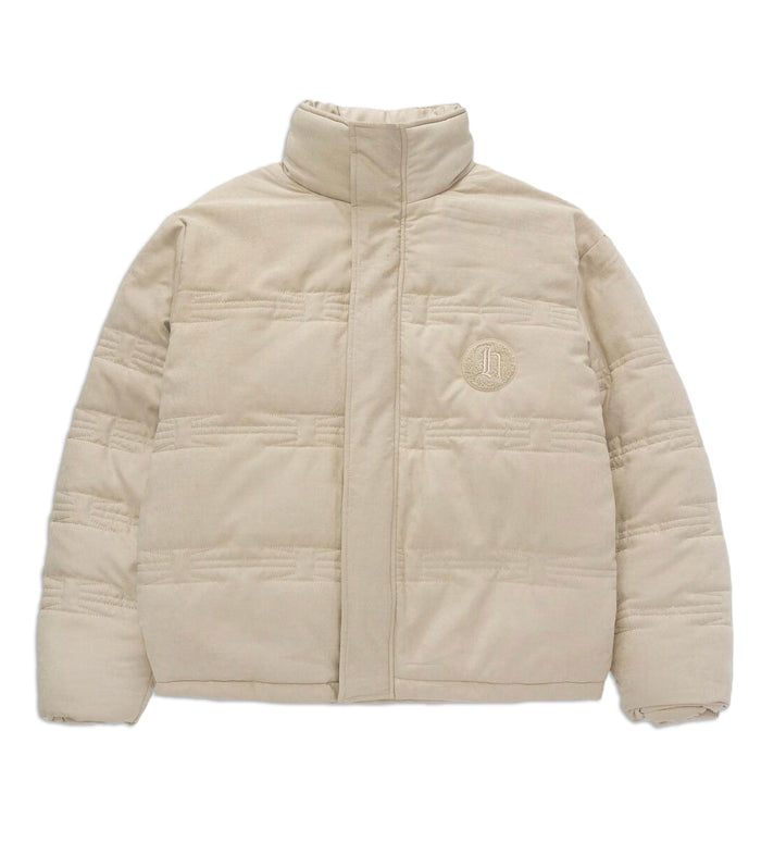 H Wire Quilt Jacket - Bone