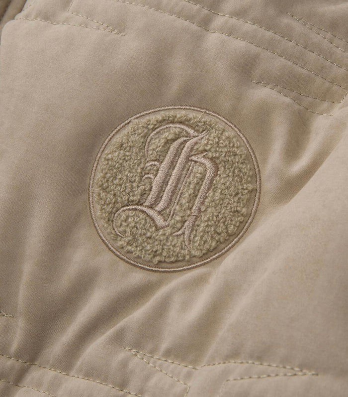 H Wire Quilt Jacket - Bone