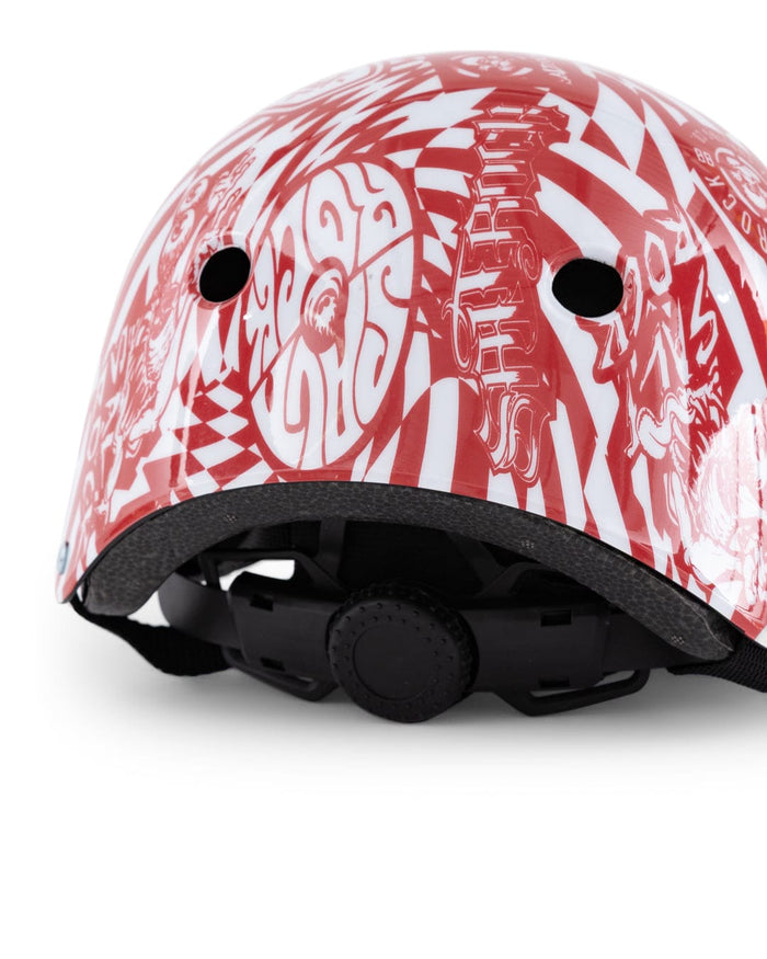Hardskate Skate Helmet in Red