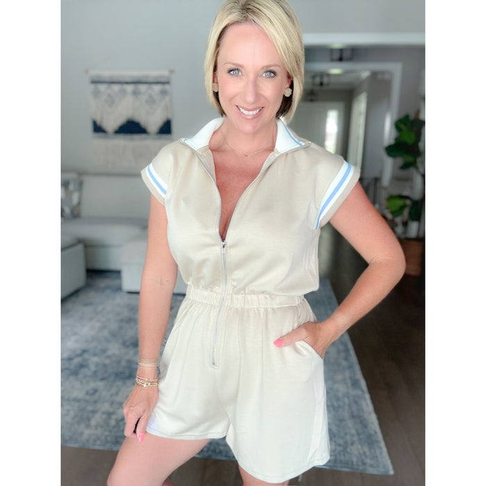 Hayes Zip Romper