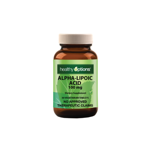 Healthy Options Alpha-Lipoic Acid 100mg 30 Tablets