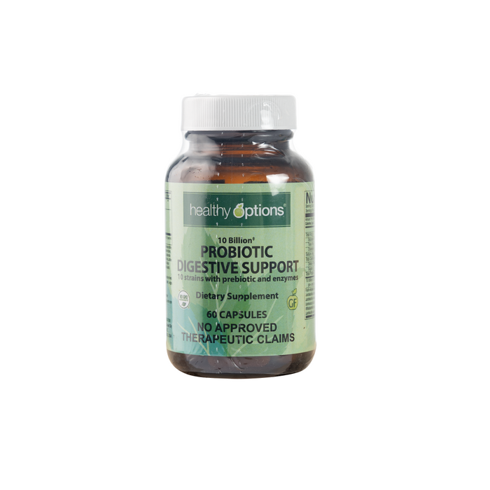 Healthy Options Probiotic Digestive Support 60 Capsules