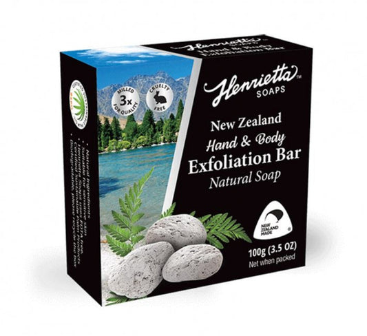Henrietta Hand and Body Exfoliation Bar 100g