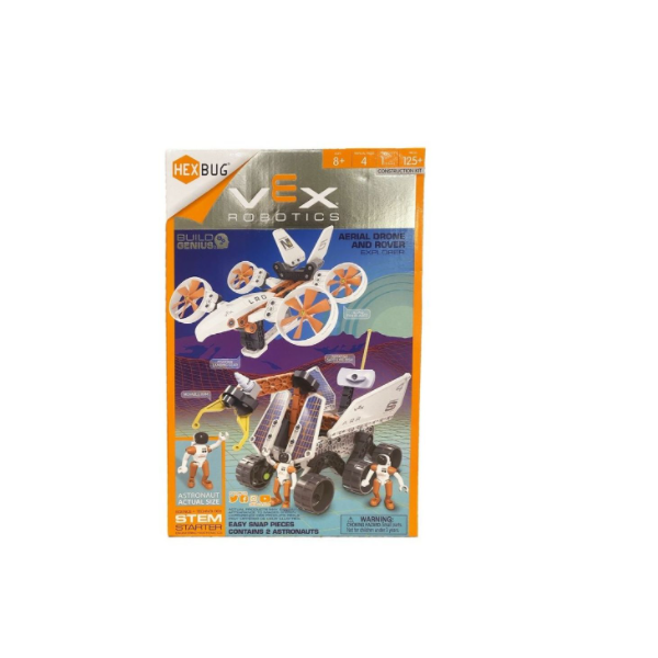 HexBug VEX Robotics Aerial Drone And Rover Explorer STEM Build Genius Educational Building Blocks - Shoppers-kart.com