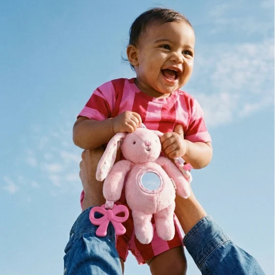 Itzy Ritzy Bitzy Traveler - Pink Bunny