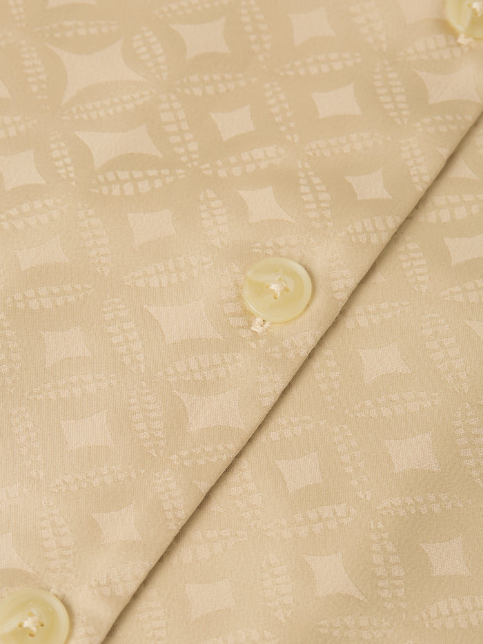 Jacquard Long-Sleeved Shirt Doeskin