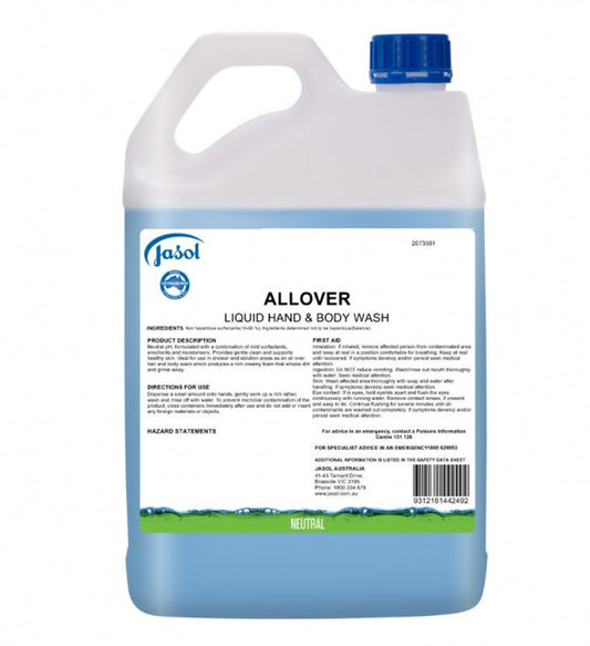 Jasol Allover Liquid Hand and Body Soap