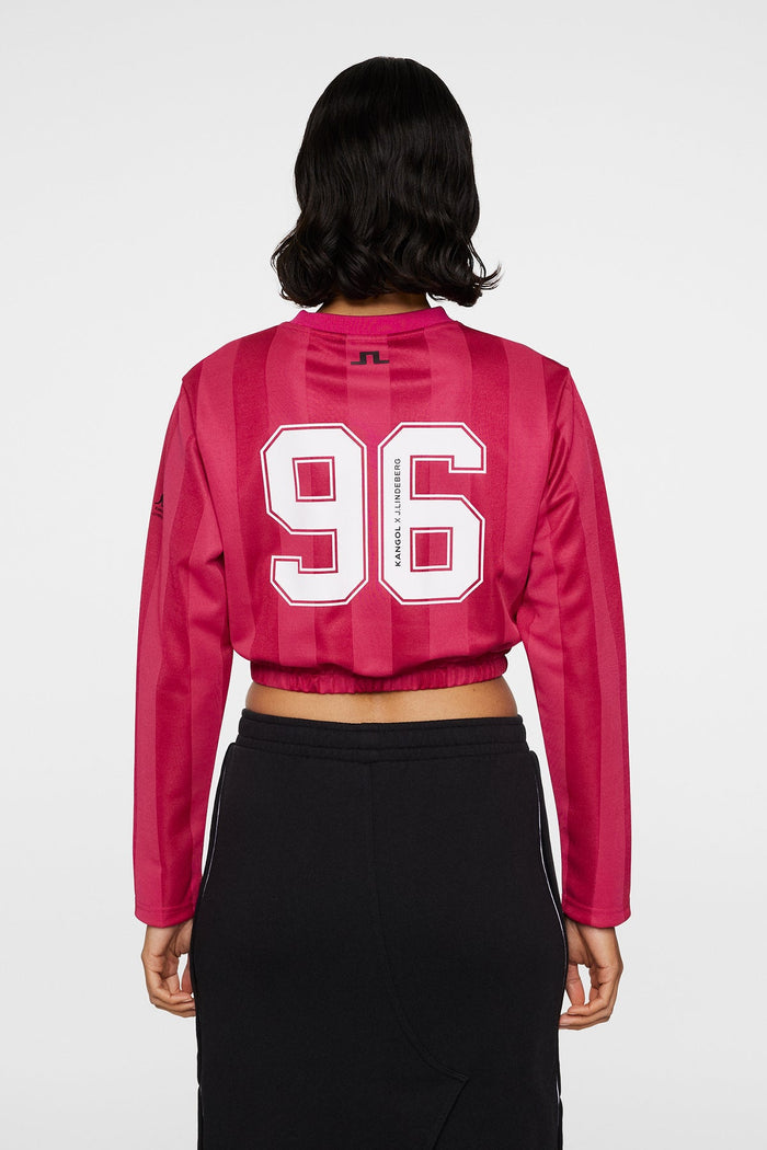 J.LINDEBERG FIONA FOOTBALL JERSEY VIVACIOUS