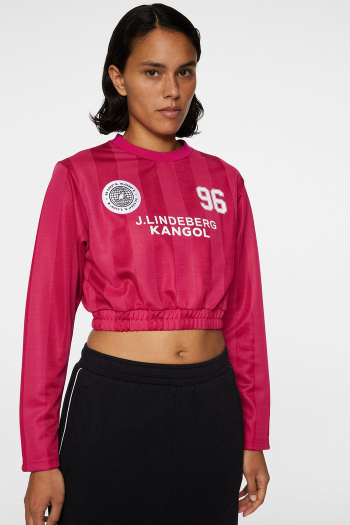 J.LINDEBERG FIONA FOOTBALL JERSEY VIVACIOUS