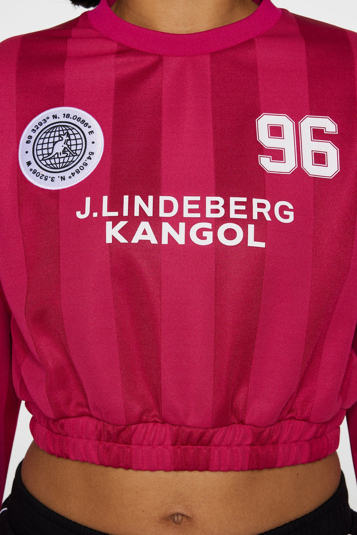 J.LINDEBERG FIONA FOOTBALL JERSEY VIVACIOUS