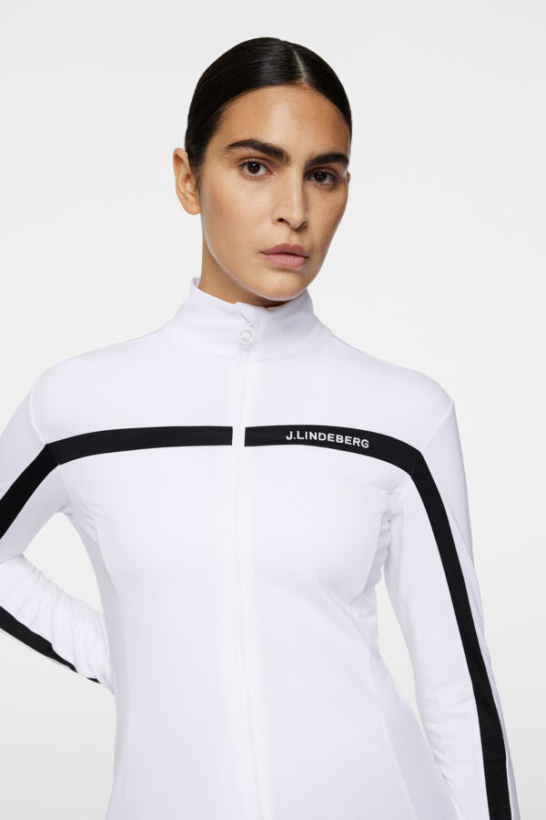 J.LINDEBERG JANICE MID LAYER WHITE