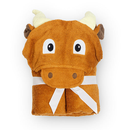 Kids Longhorn Hooded Towel