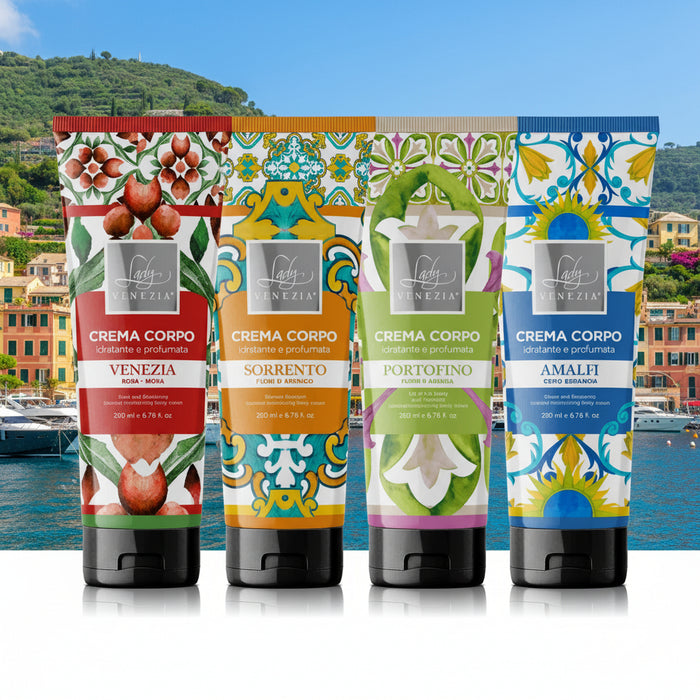 Italian Body Creams Sorrento Portofino Amalfi