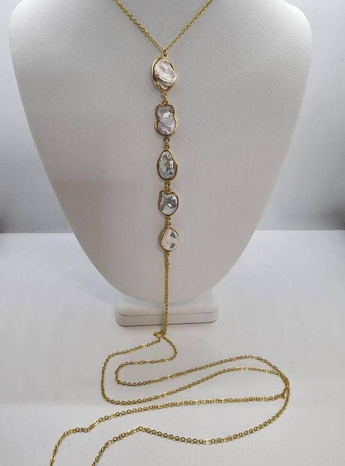 Paradise Pearled Body Chain - Lalinde Design - Living with Ivey
