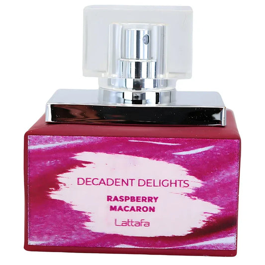 Lattafa Decadent Delights Raspberry Macaron Unisex Eau De Parfum (EDP) - 50ML