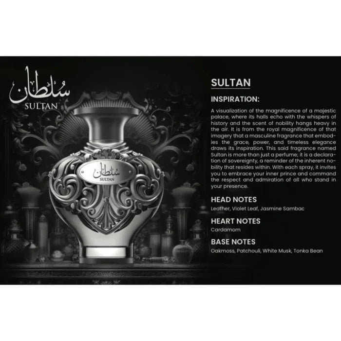 Le Falconé Niche Legacy Sultan Men – Eau de Parfum 100ML (3.4oz)
