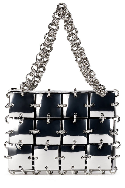 LES-FILLES Jeffrey Campbell Handbag Silver
