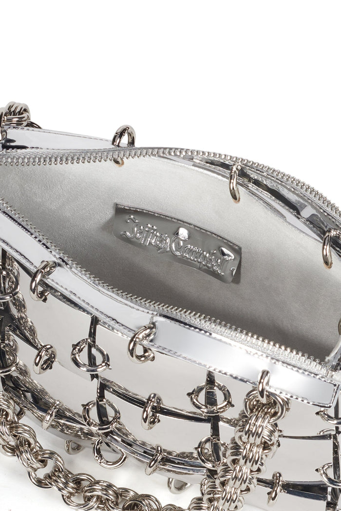 LES-FILLES Jeffrey Campbell Handbag Silver