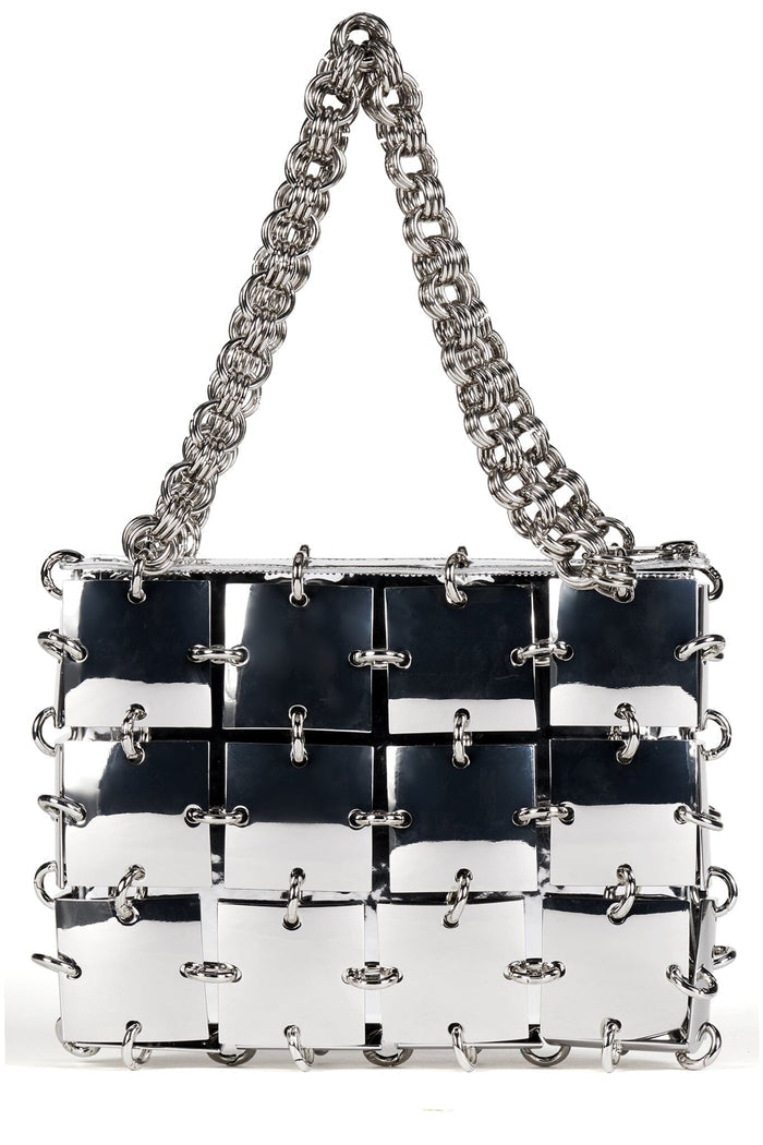 LES-FILLES Jeffrey Campbell Handbag Silver