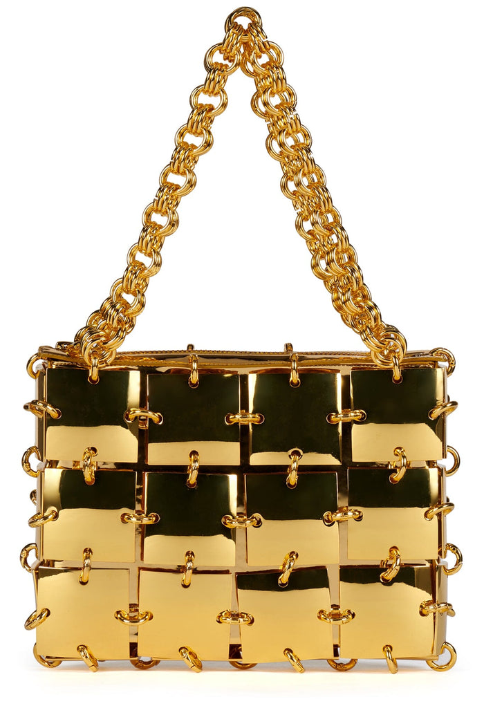 LES-FILLES Jeffrey Campbell Handbag Gold