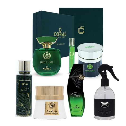 luxury 7 pc fragrance home perfume combo