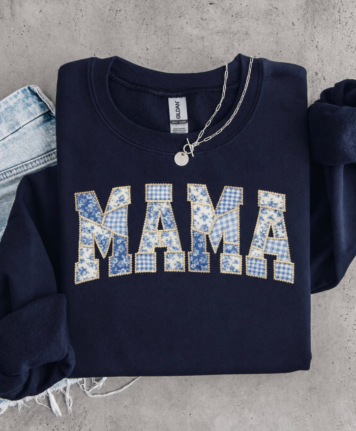 Mama Patchwork sweatshirt