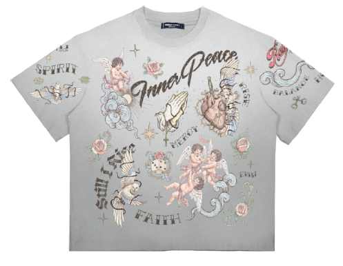 Men ROKU STUDIO Faith Faded Boxy Shirt