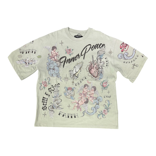 Men ROKU STUDIO Faith Faded Loose Fit T-Shirt