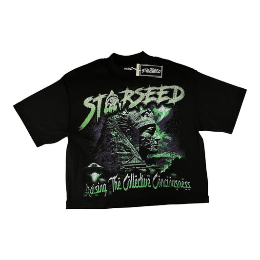 Men STARSEED Collective Consciousness Boxy T-Shirt