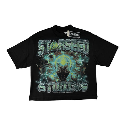 Men STARSEED Third Eye Boxy T-Shirt
