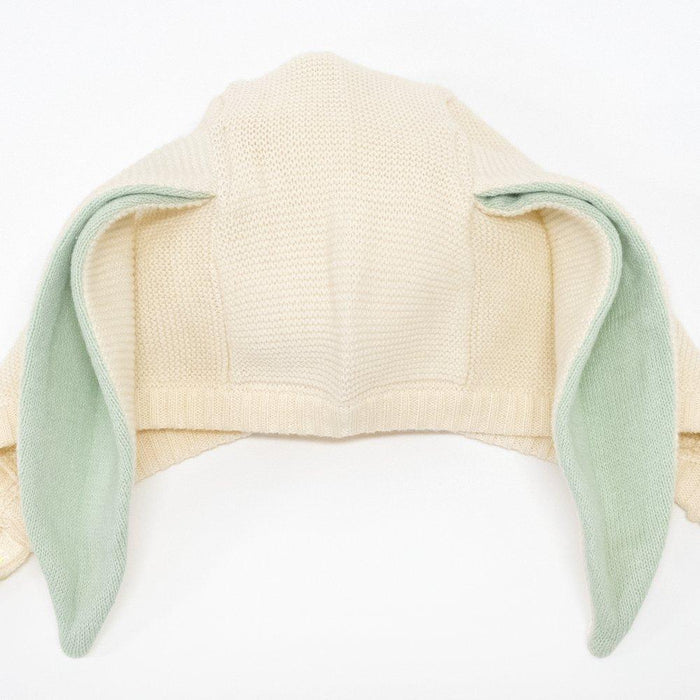 Meri Meri Mint Bunny Baby Bonnet in Mint