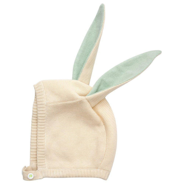 Meri Meri Mint Bunny Baby Bonnet in Mint