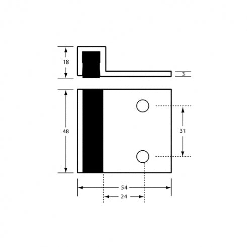 Metlam Hardware 101 Door Bumper Screw Fix