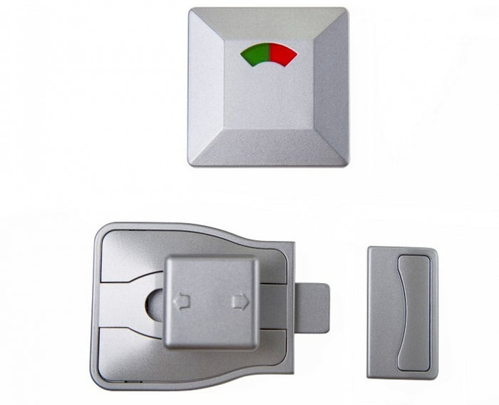 Metlam Hardware Antimicrobial MODA Lock and Indicator Set Concealed Screw Fix