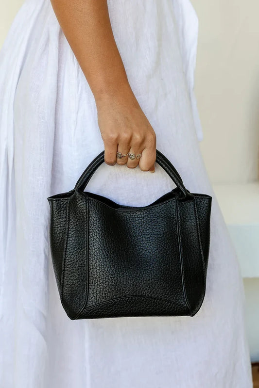 Mini Tote Bag - Black