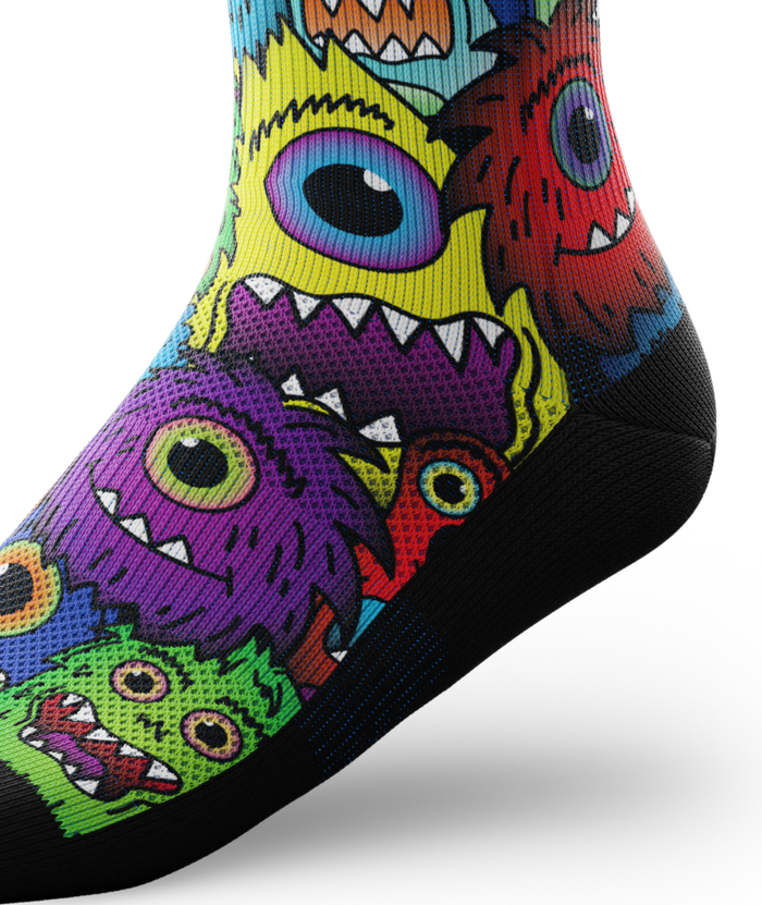 Monstrosity Athletic Crew Socks