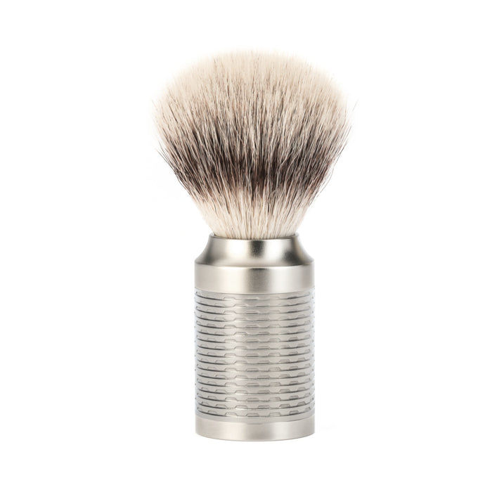Muhle | ROCCA Shaving Brush (Silver)