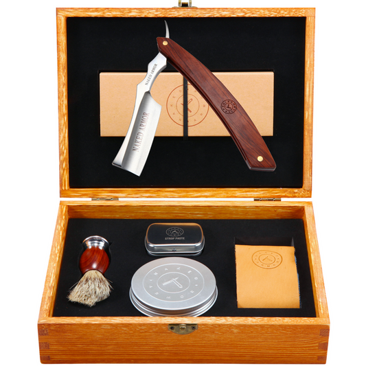 Naked Armor Thor Straight Razor Kit 7 Pieces.