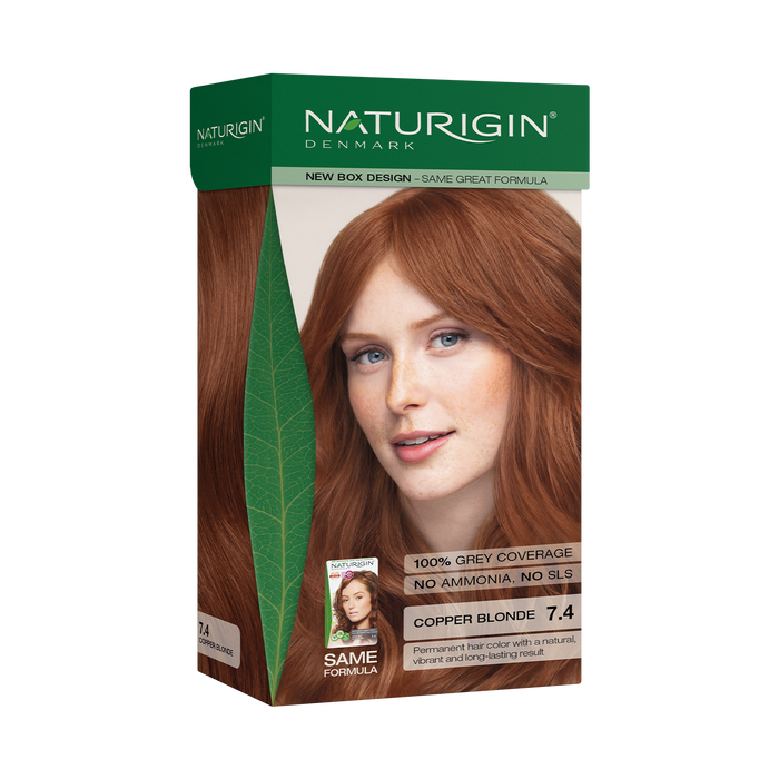 Naturigin Copper Blonde 7.4 Permanent Hair Colour