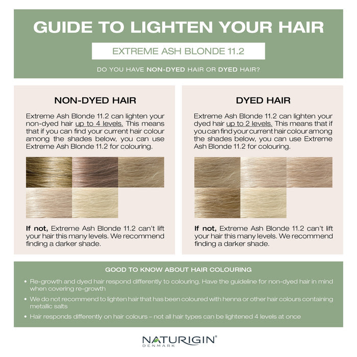 Naturigin Extreme Ash Blonde 11.2 Permanent Hair Colour