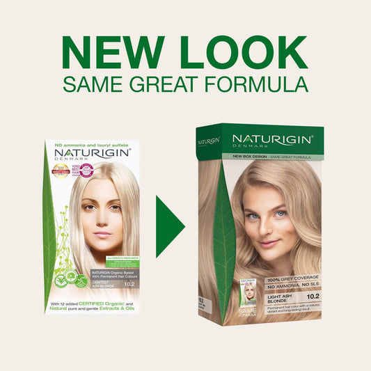 Naturigin Light Ash Blonde 10.2  Permanent Hair Colour