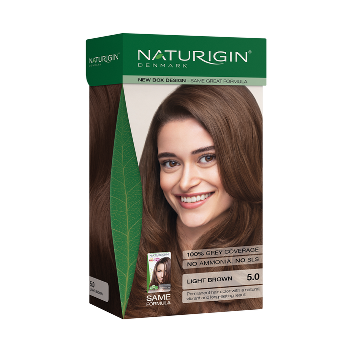Naturigin Light Brown 5.0 Permanent Hair Colour