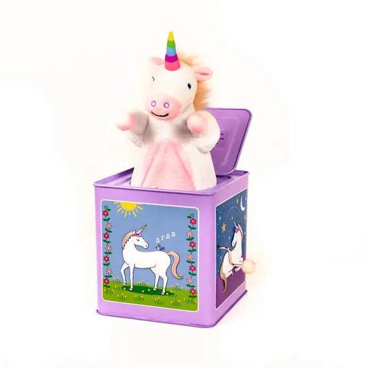 *NEW* Jack Rabbit Creations Unicorn Jack-in-the-Box