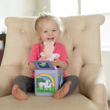*NEW* Jack Rabbit Creations Unicorn Jack-in-the-Box