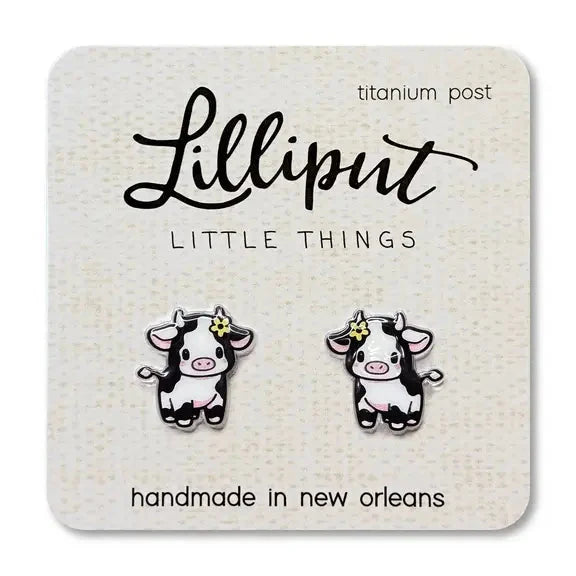 *NEW* Lilliput Little Things Earrings - Baby Cows